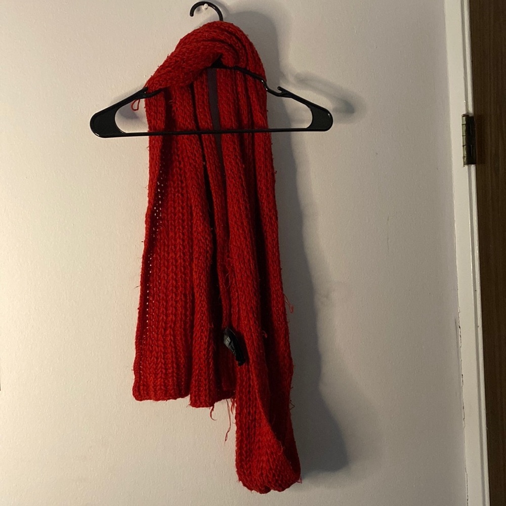 Red scarf